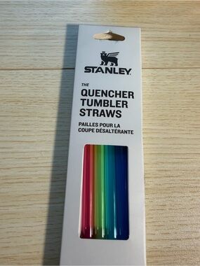 Stanley Rainbow Reusable Tumbler Straws - Multicolor Set
